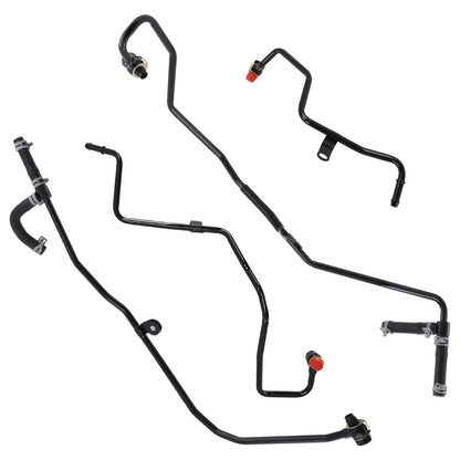 L+R Coolant Line Assembly for 2013-2019 Ford Taurus Flex Explorer 3.5L Turbo