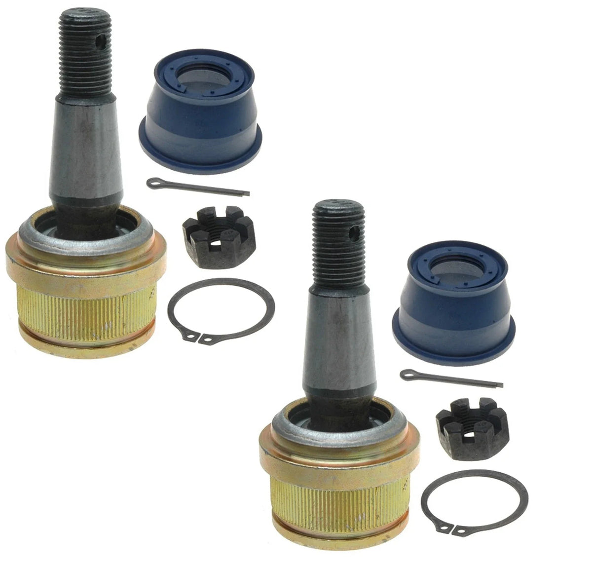 Set of 2 Front Lower Suspension Ball Joints for Chevrolet GMC 4WD