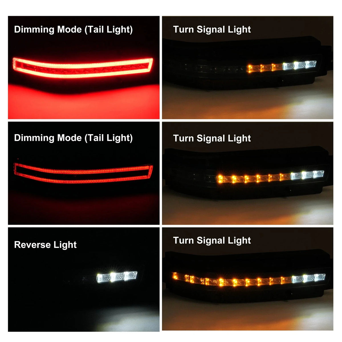 Smoked LED Sequential Tail Brake Lamp for Nissan 350Z Z33 (2003–2009)