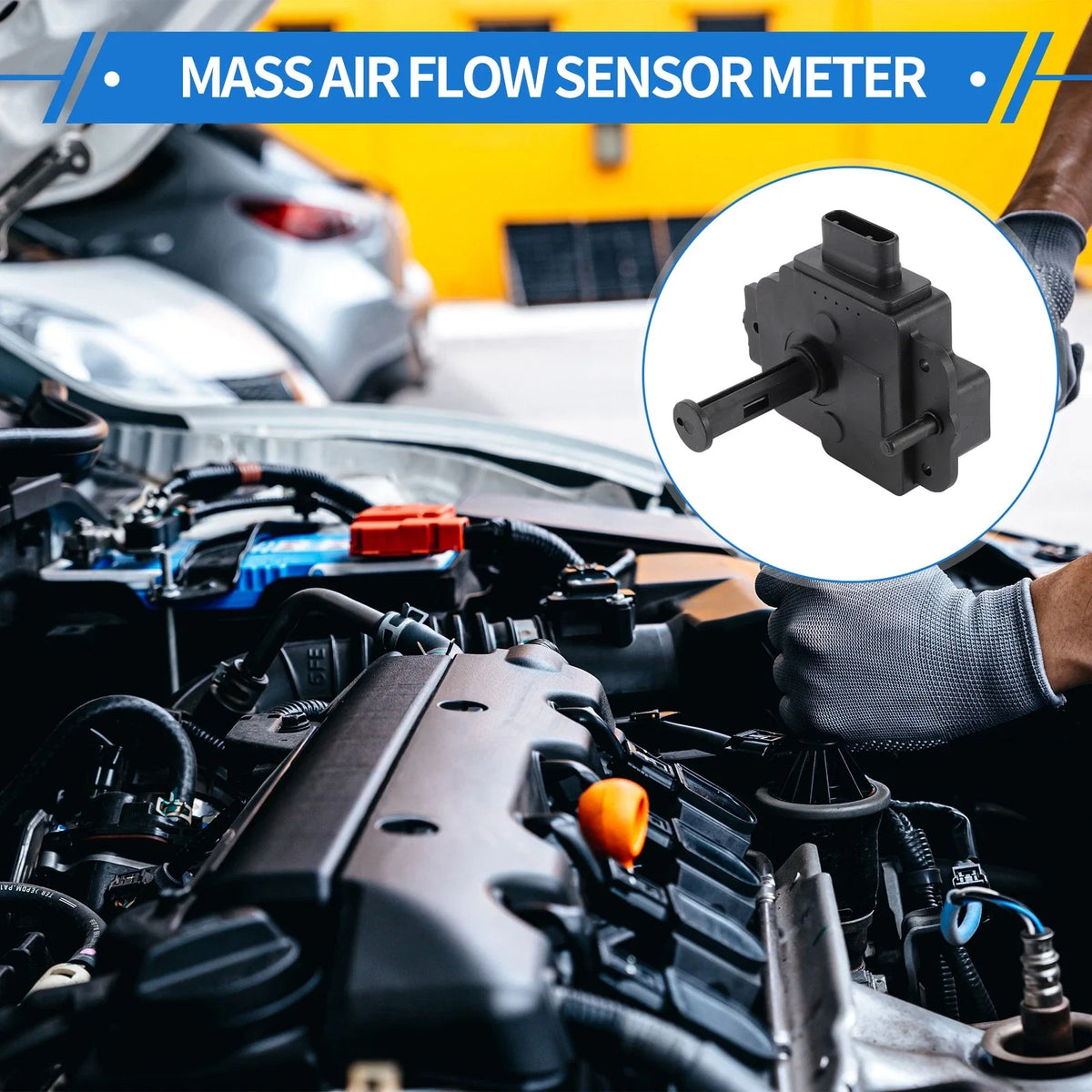 Mass Air Flow Sensor for Toyota Supra L6 3.0L (1993–1995)