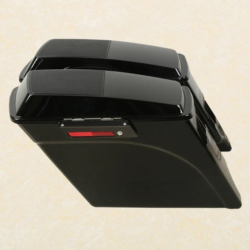 6x9" Speaker Lid Set & 5" Extended Saddlebags for Street Glide 1994-2013