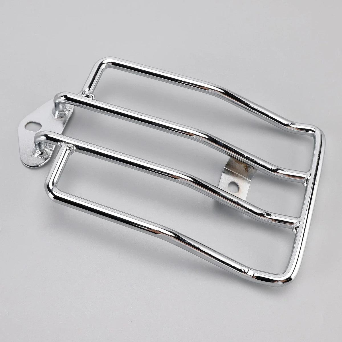 Chrome Solo Seat Rack for XL 883 1200 Harley Sportster (2004–2022)