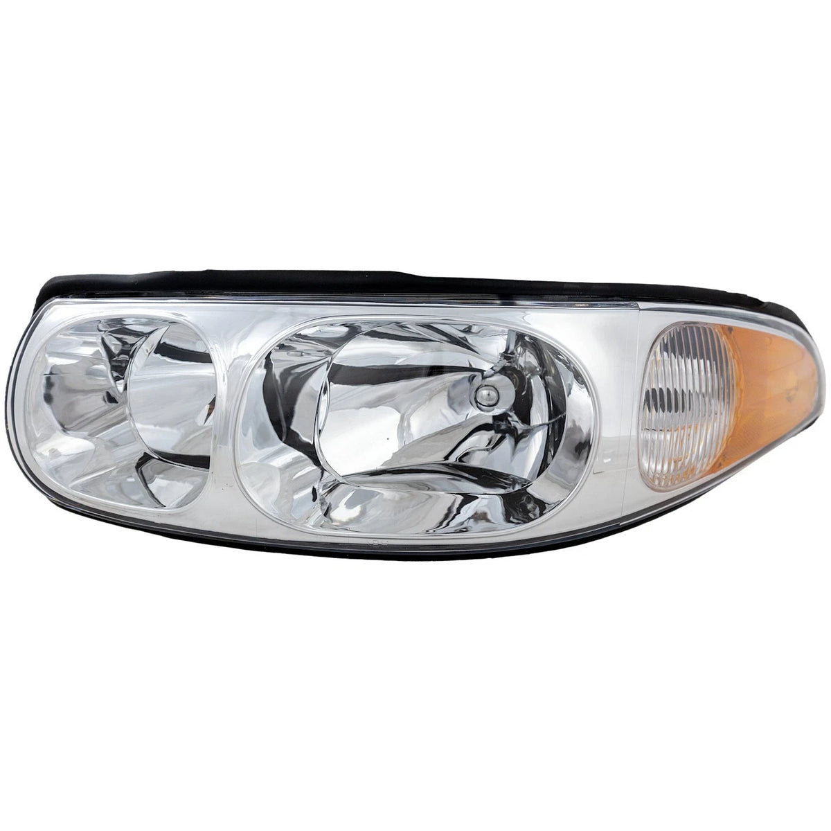 Driver Side Headlight for Buick LeSabre (2000–2005) Halogen, Includes Bulb