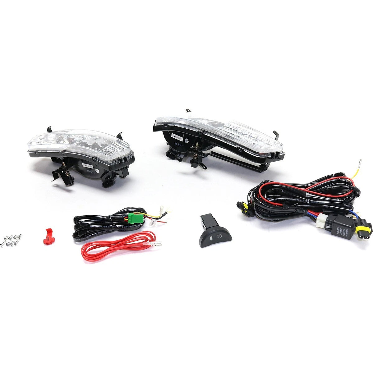 Fog Lights for Hyundai Accent (2006–2011) - Front Driver & Passenger Side