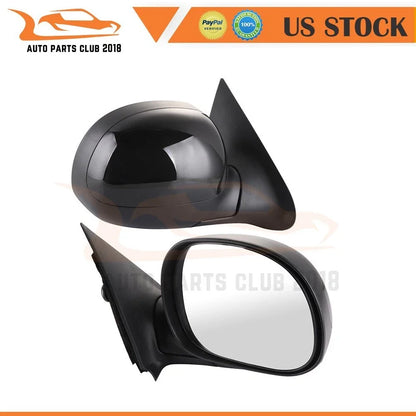 2-Piece Set of Power Black Mirrors for Ford F-150 (1997-2004)