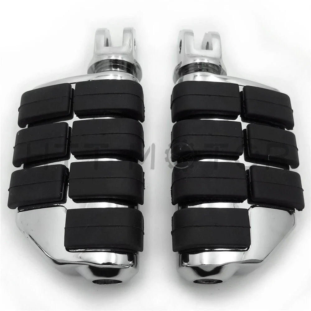 Footpegs Dually Chrome for Harley Breakout FXBR / FXBRS 2018-2019