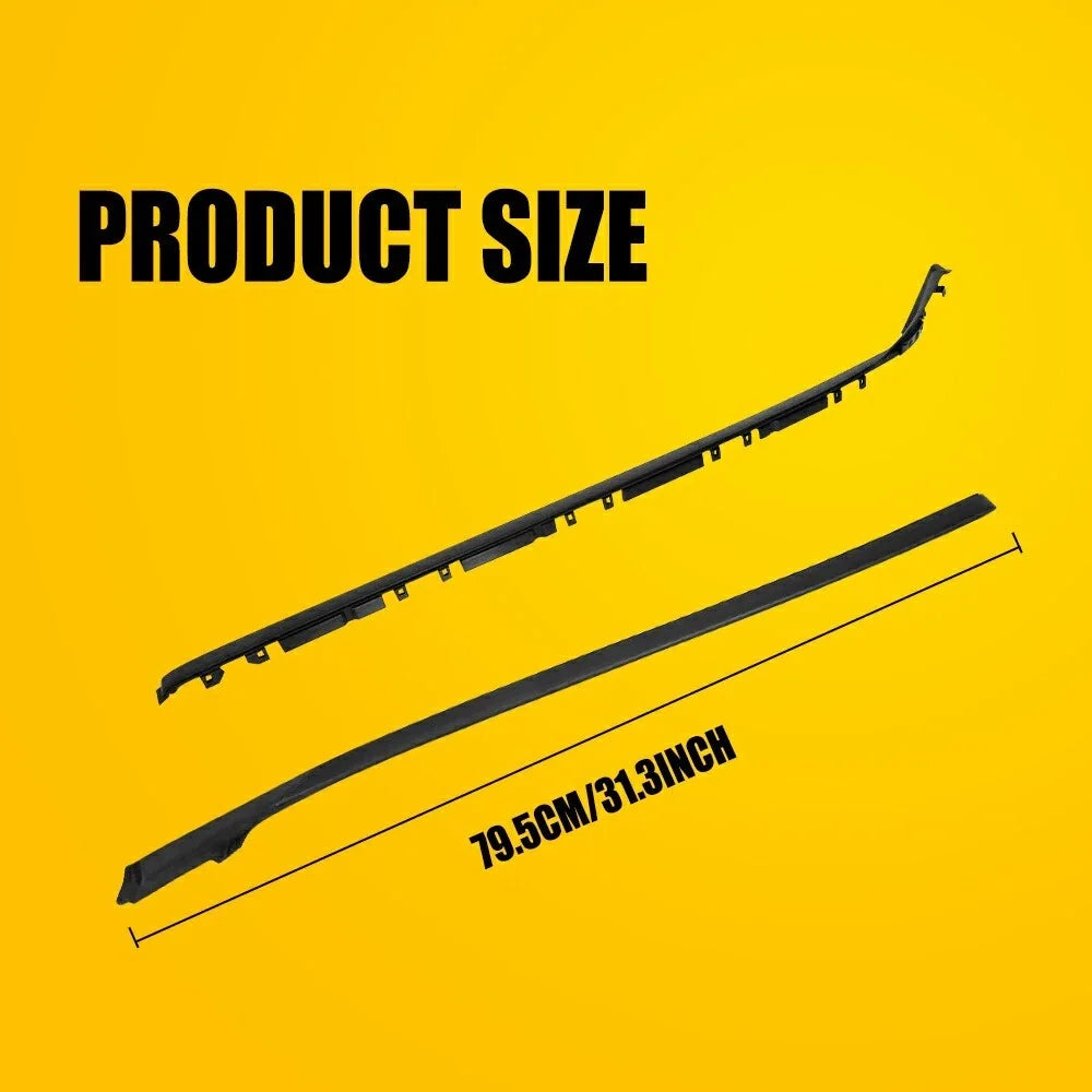 2Pcs Windshield Moulding Kit for Lexus IS250 IS350 (2006–2013)