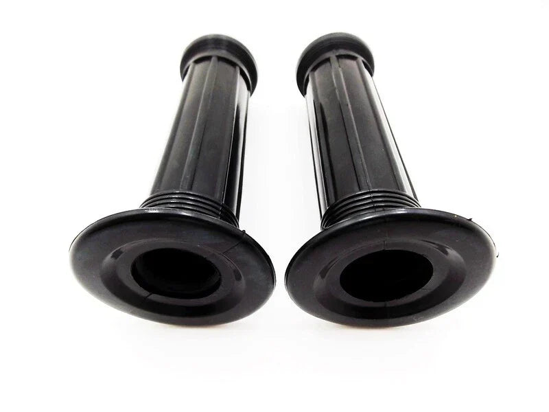 Black Grip Set - Left & Right for YAMAHA YZ360 (1974-1975)