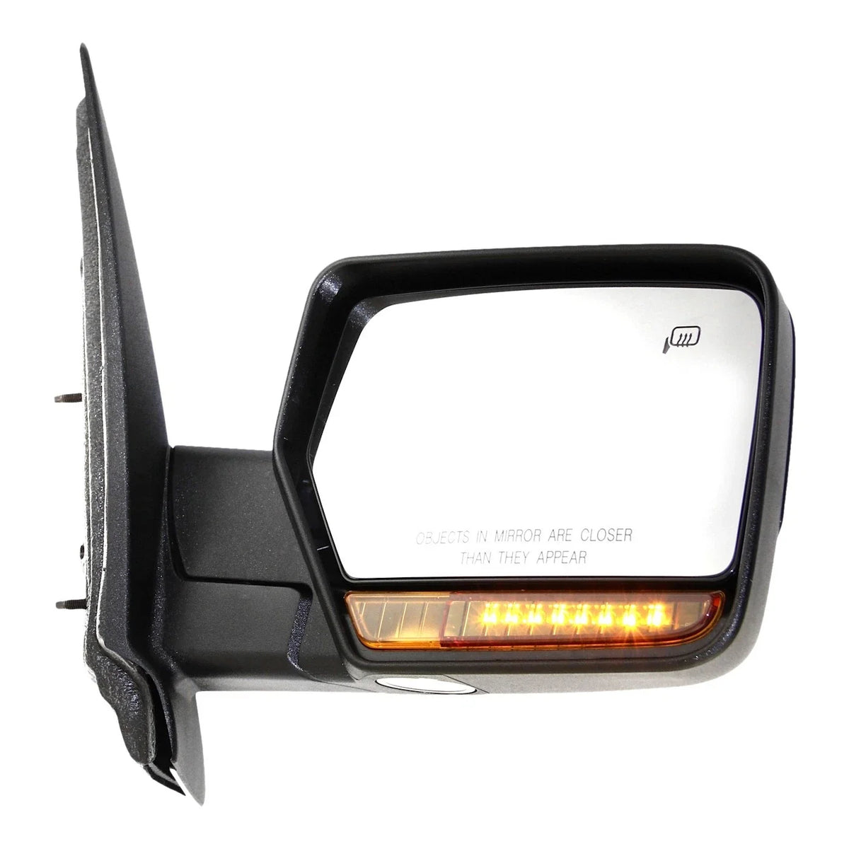 Right Side Mirror for Ford Expedition (2007–2017) with Memory, Textured Black