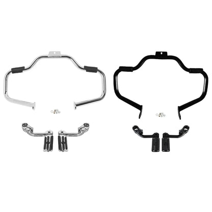 Engine Guard Crash Bar Mustache for Harley Softail (2000–2017)