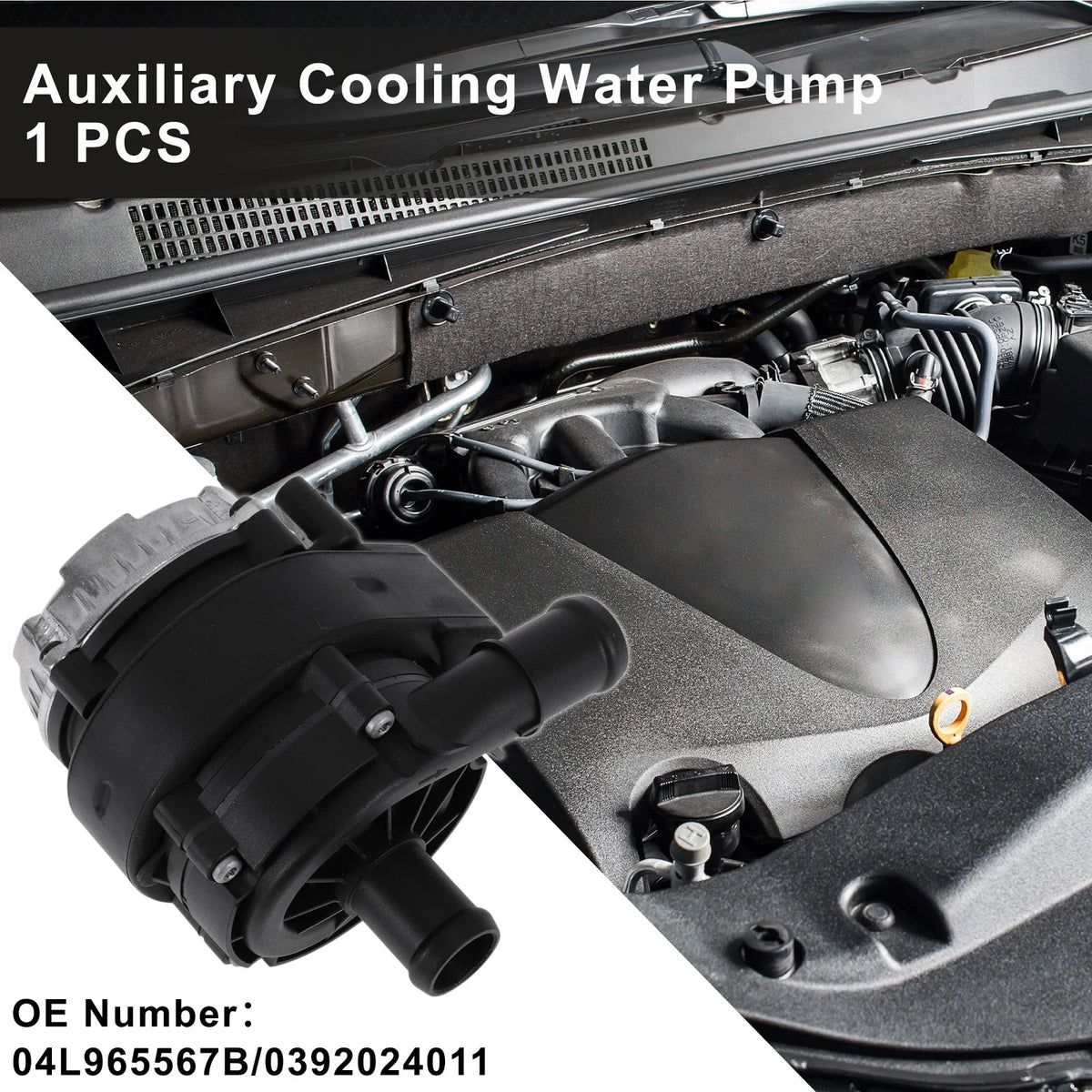Auxiliary Cooling Water Pump for Audi A3 Sportback (2017–2018) No. 04L965567B