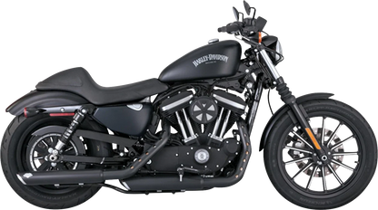 Vance & Hines 3" Slip-On Mufflers Twin Slash for Harley Davidson