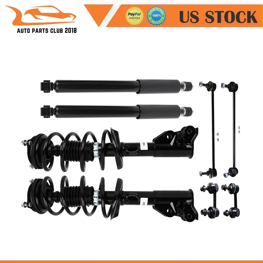Strut and Shock Assembly for Honda Civic 2013-2015 with Coil Springs