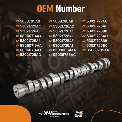 Cam Timing Chain Set with MDS Lifters & Water Pump for Ram 2002-2018