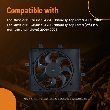 Cooling Fan 620052 621240 for Chrysler PT Cruiser 2006-2010 240W