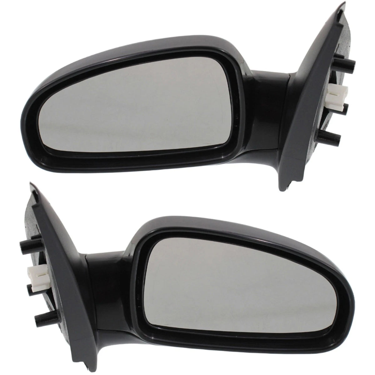 Set of 2 Heated Mirrors for Chevy Sedan (Driver & Passenger Side)
