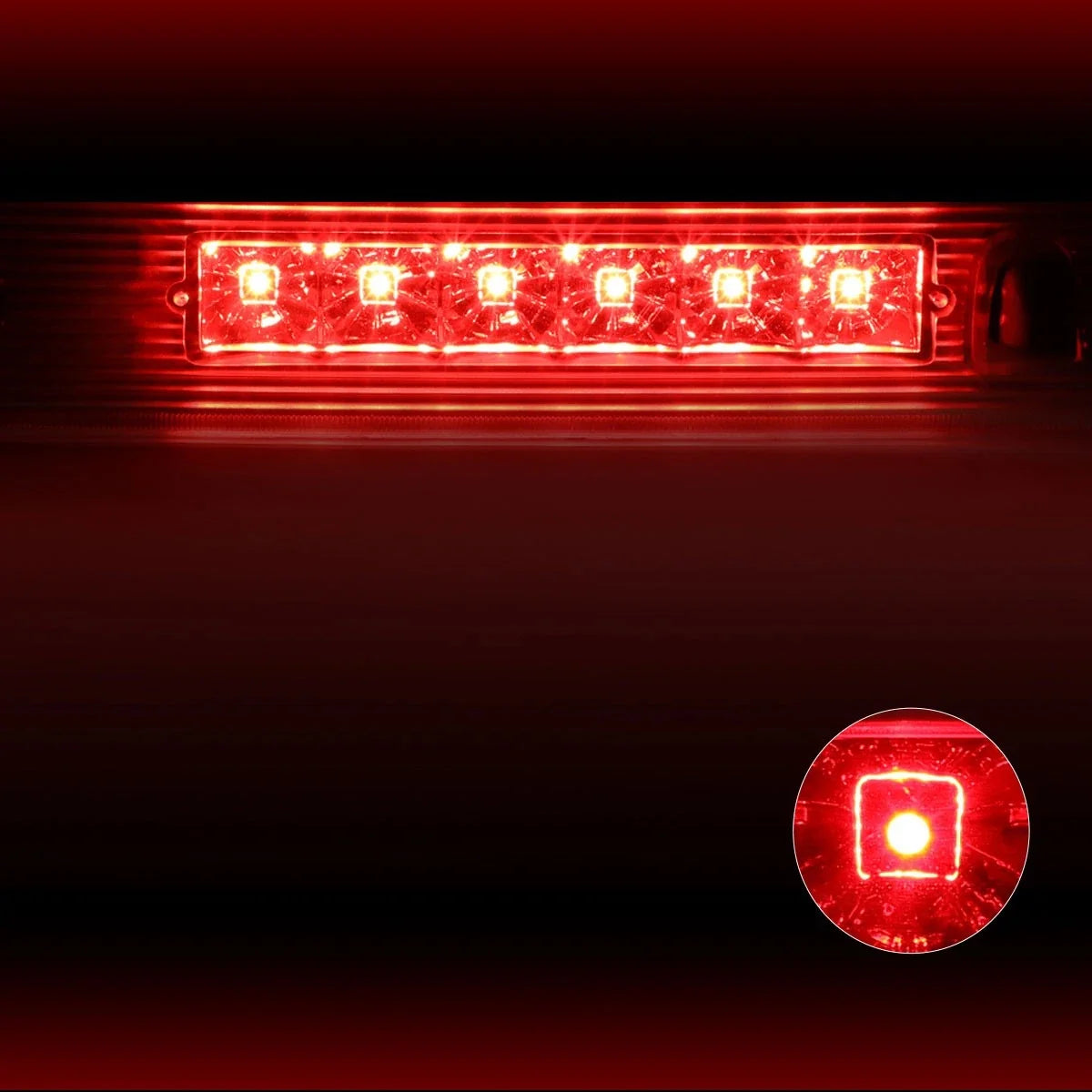 LED Third Brake Light for Jeep Grand Cherokee (2005–2010) Chrome