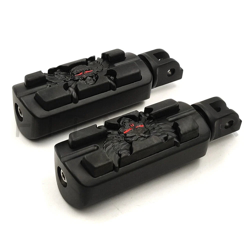 Footpegs for Harley Breakout FXBR (2018–2019) - Pirate Skull Design