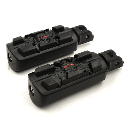 Footpegs for Harley Breakout FXBR (2018–2019) - Pirate Skull Design