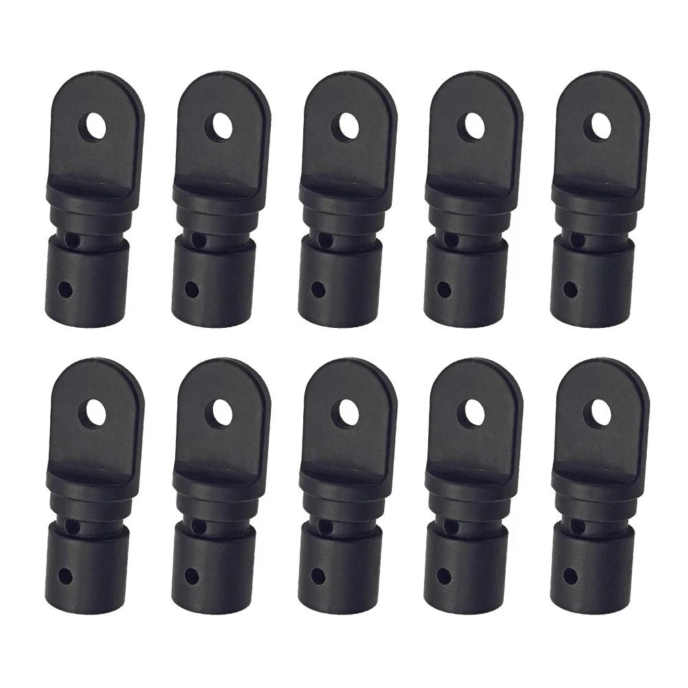 10X Plastic Insert Eye End Cap for Bimini Top 1 Inch Tube (Boat)