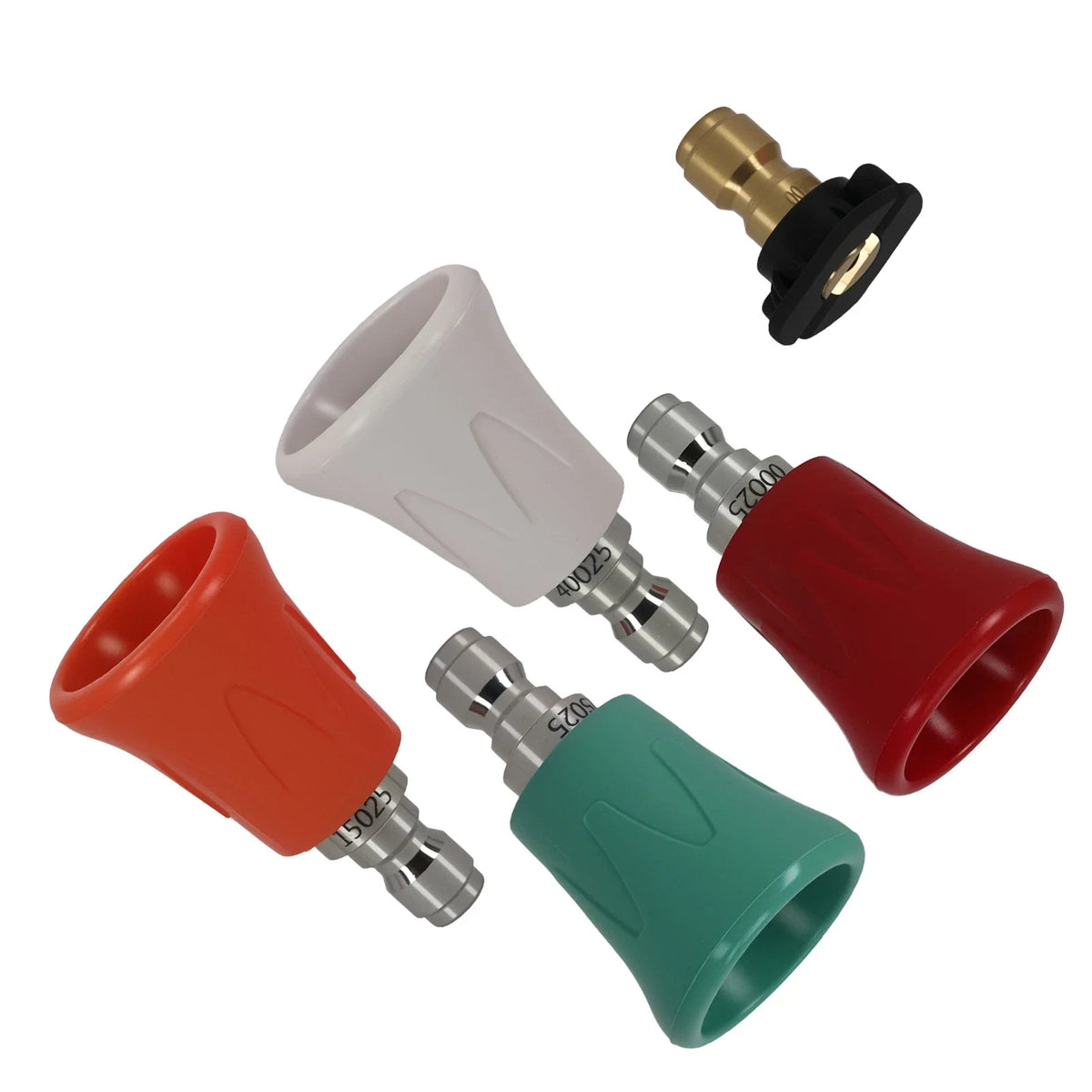 Pressure Washer Nozzle Tips Set - 5 Pieces, Quick Connect 1/4