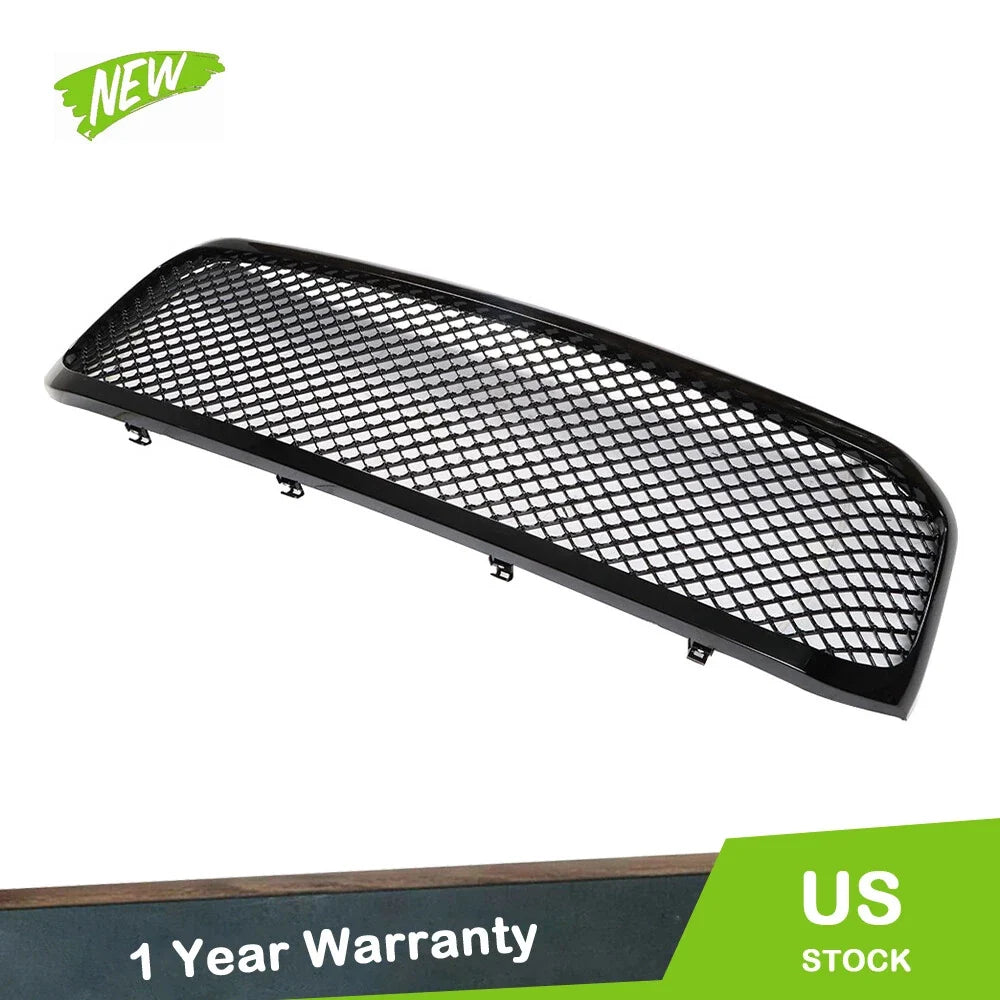 Front Upper Grille Replacement Set for Ford F250 F350 (1999–2004) Black