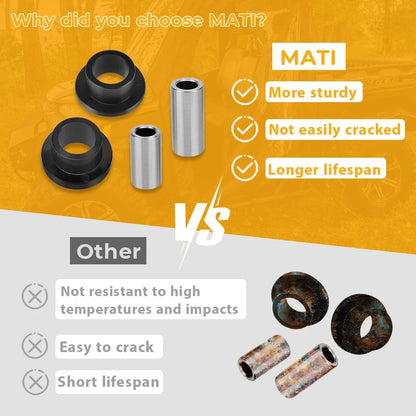 Front Shock Bushing Sleeve Kit for Polaris PRO XD 2016-2023