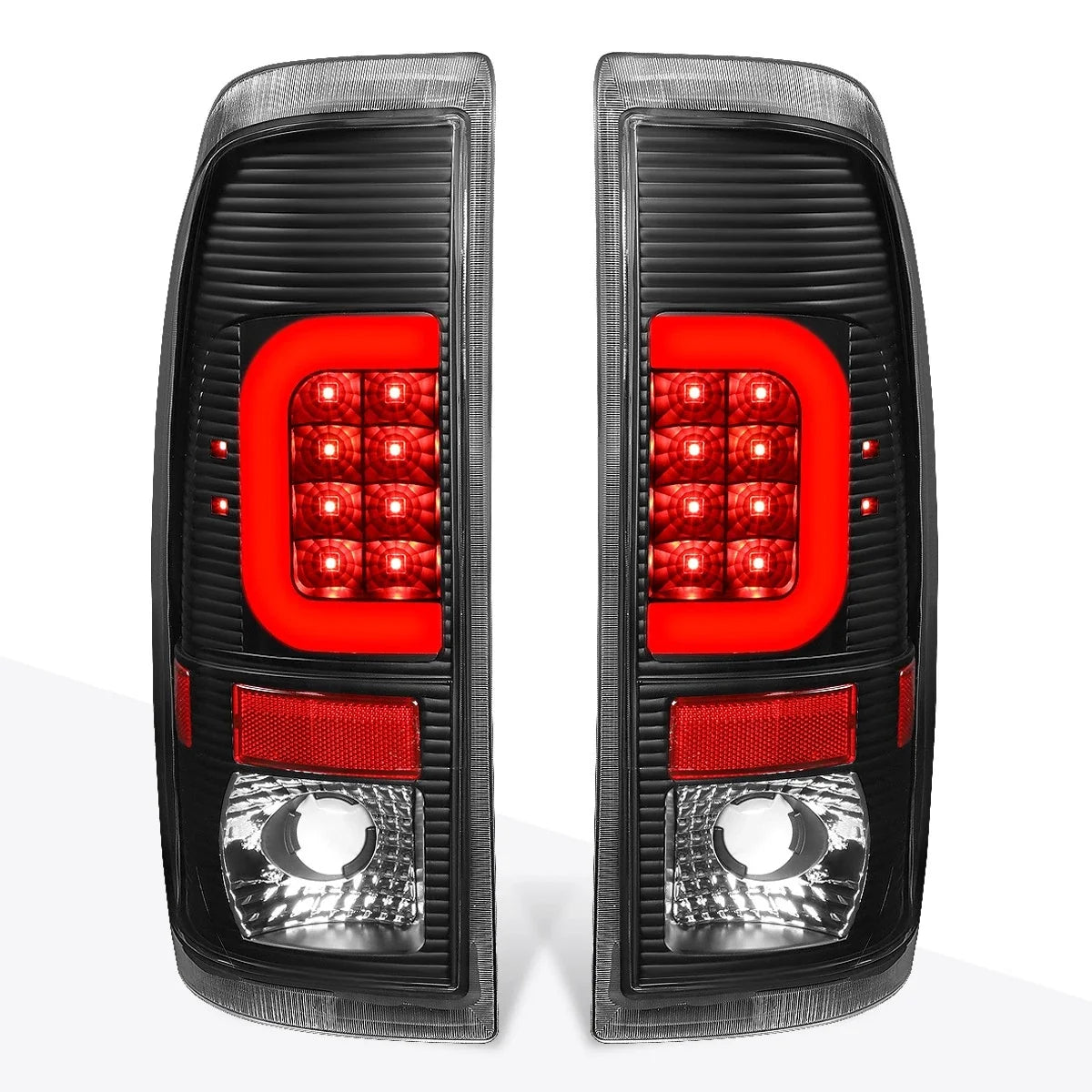 3D LED C-Bar Tail Light for Ford Super Duty (1997–2007)