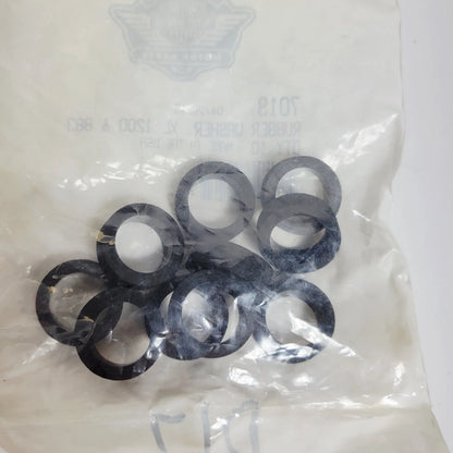 10 Rubber Washers for Harley-Davidson XL 1200 & 883 (2001–2023)