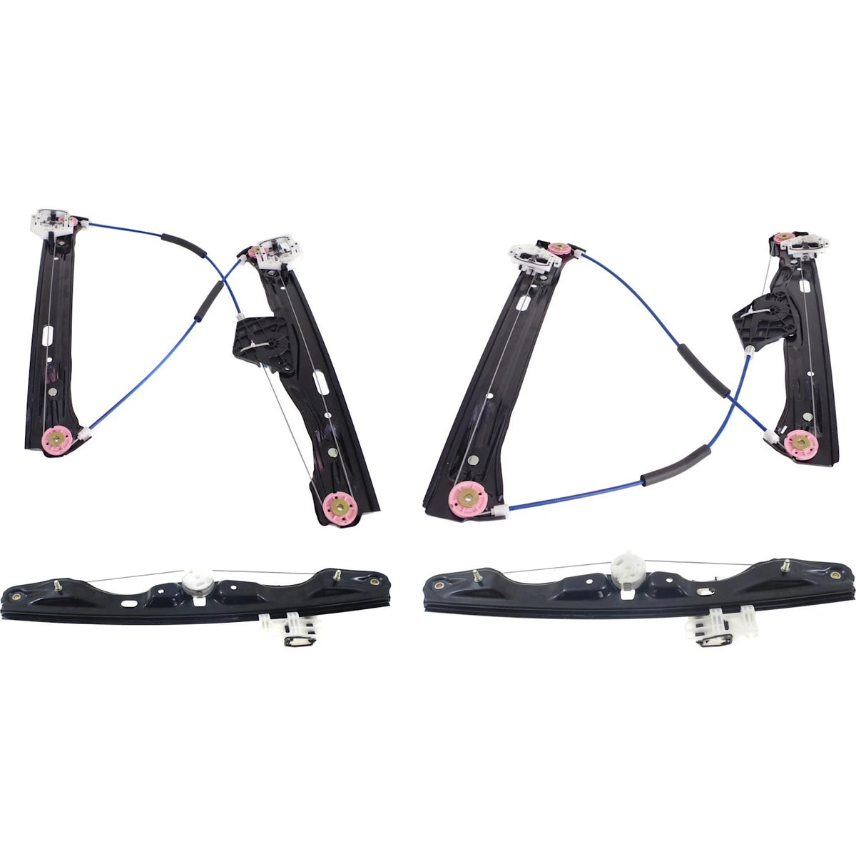Window Regulators Set of 4 for BMW 320 330 328 (2000–2006)