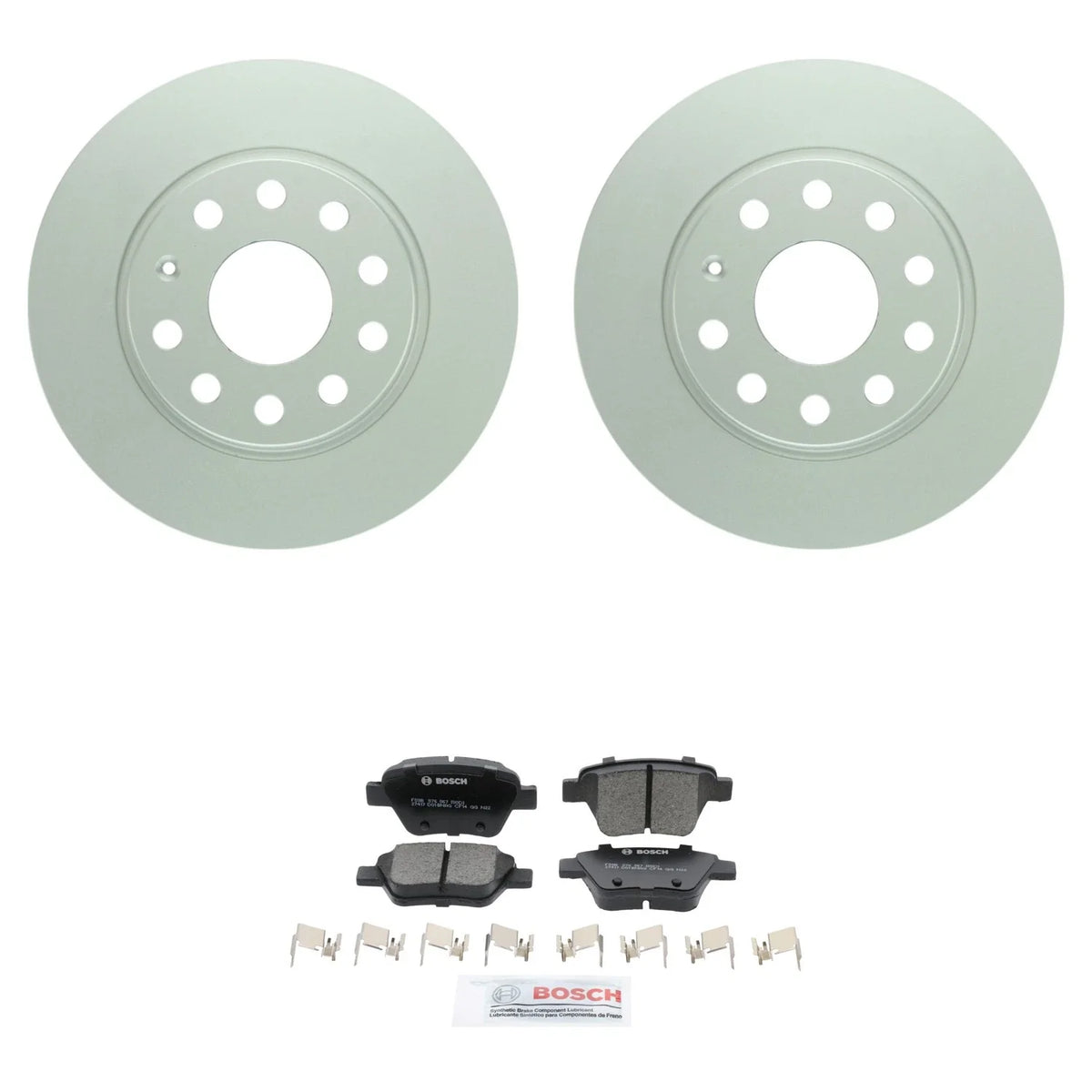 Bosch Quietcast Ceramic Disc Brake Pad Kit for Audi A3, VW Eos, Jetta, Passat (2006–2016)