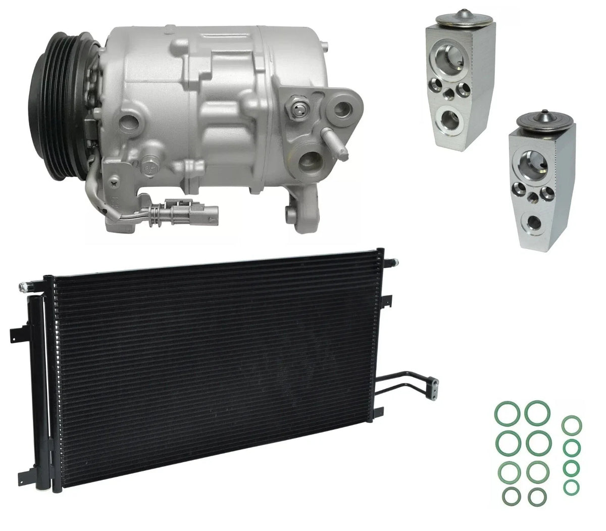 AC Compressor Kit With Condenser for Cadillac Escalade ESV (2017–2020)