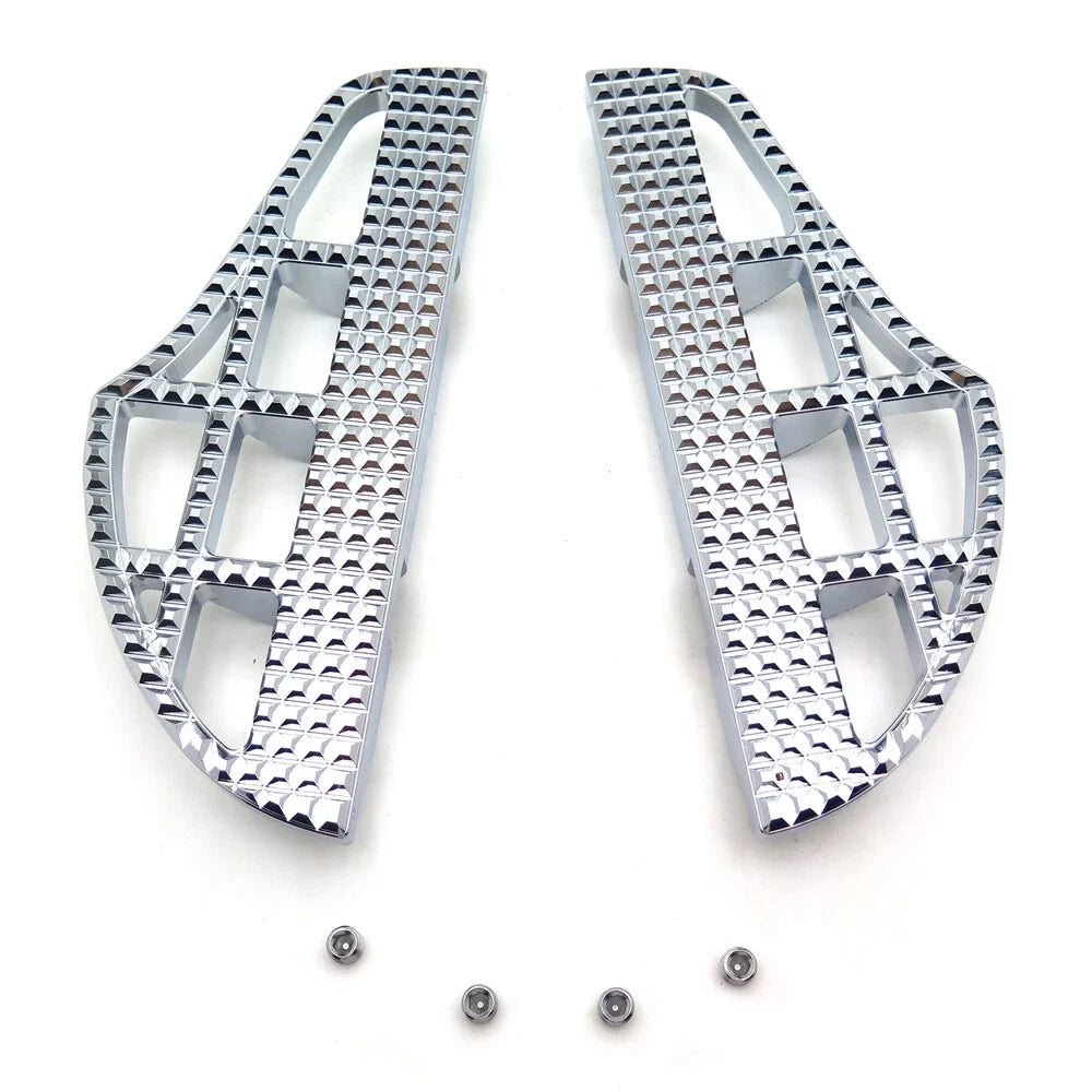 Shark Fin Leaf Dominator Passenger Footboard for Harley Touring (1993–2008)