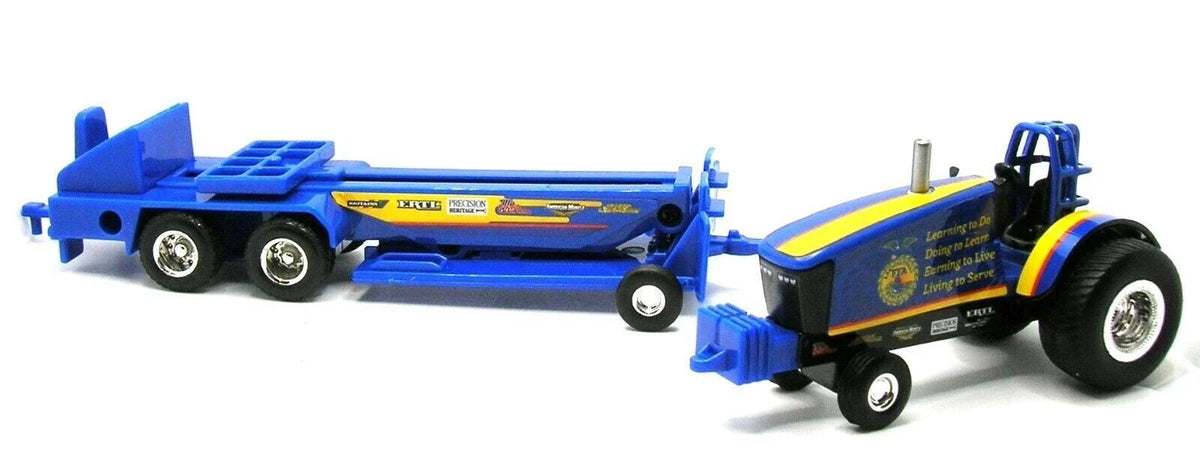 1/64 Ertl FFA Pulling Tractor and Sled Set for Ertl Models (2010–2020)