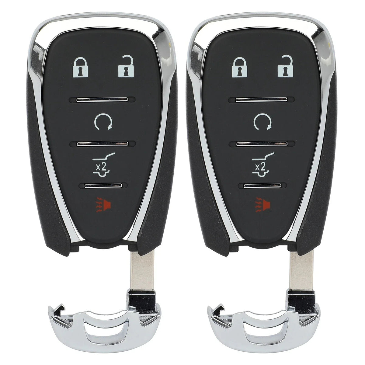 2X Remote Key Fob Shell Case for Chevy Traverse (2018–2020)
