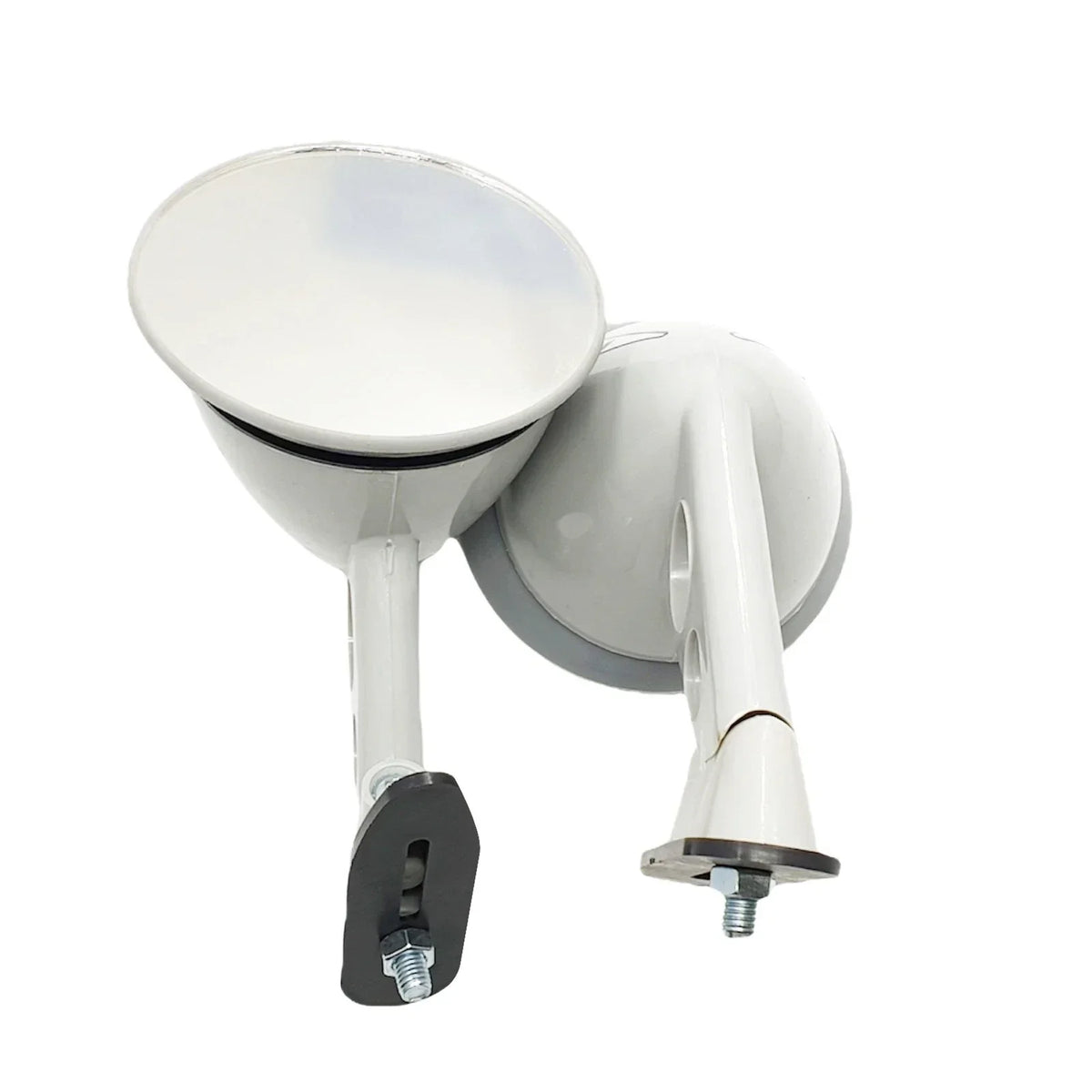 Bullet Side Mirror - Universal Grey JDM Style for Muscle Cars