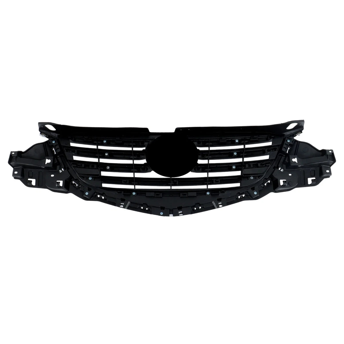 Black Painted Front Grille with Chrome Molding for Mazda CX-5 2015-2016