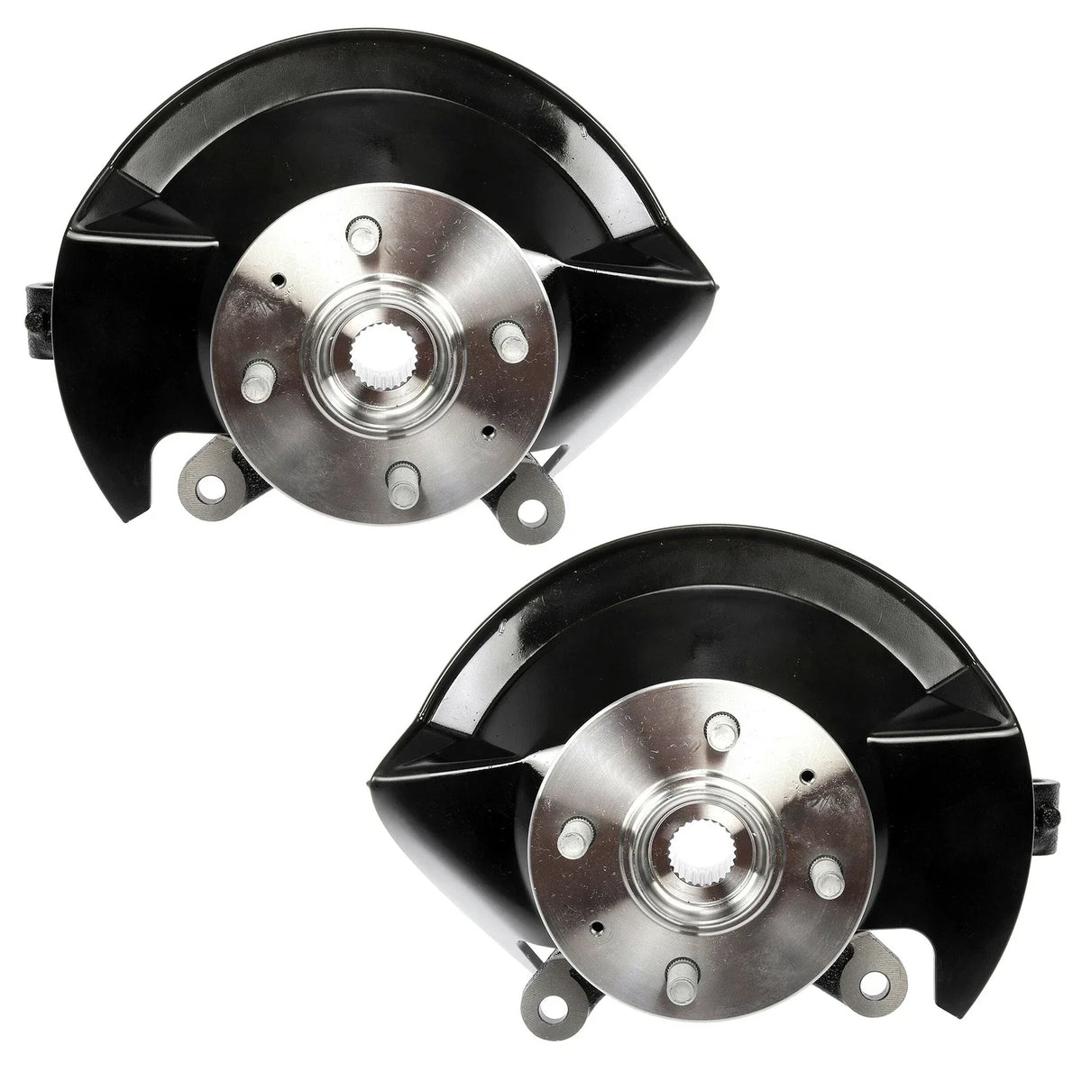 2Pcs Wheel Hub Bearing Steering Knuckle for Honda Civic (2003–2005)