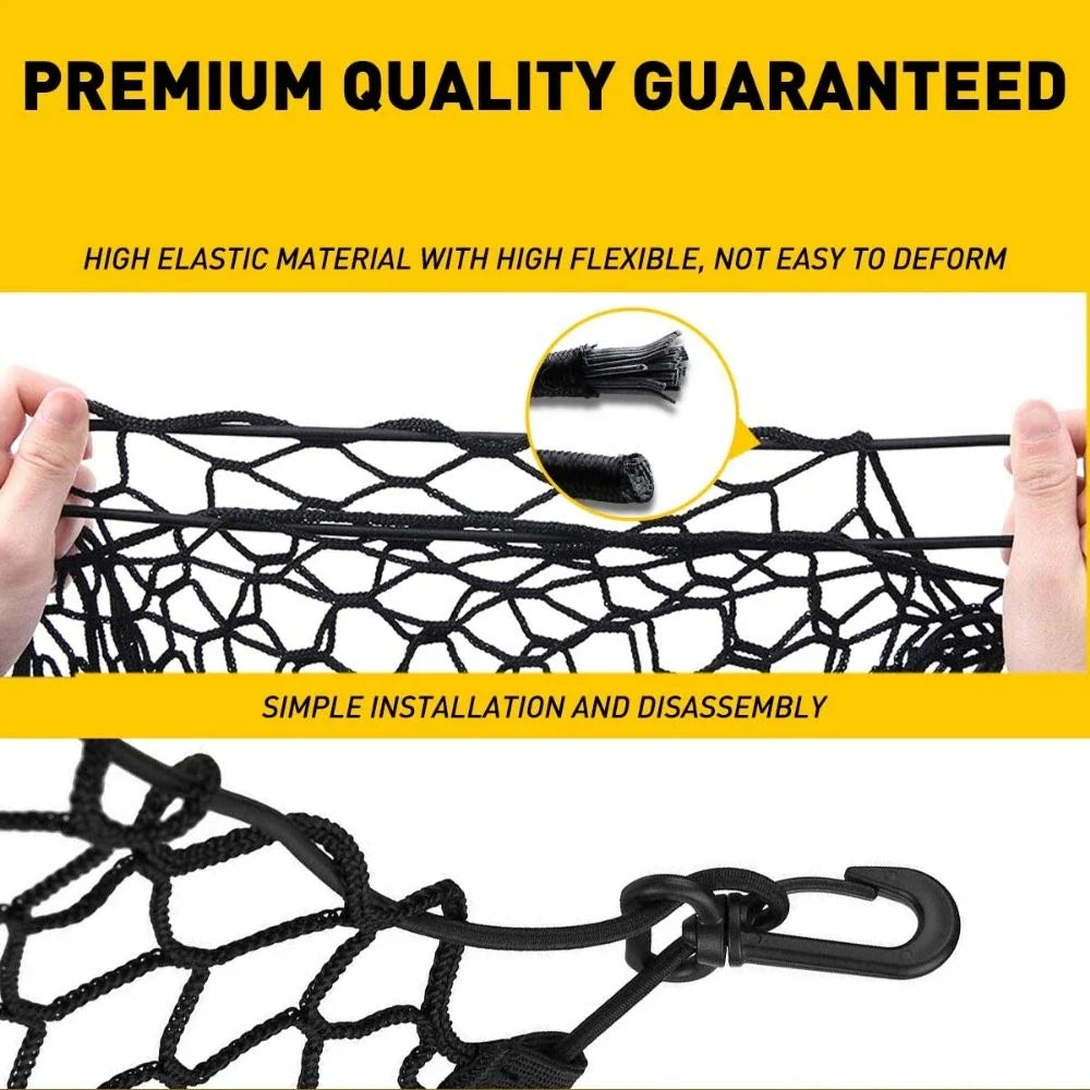 Universal Car Interior Accessories: Set of 2 Cargo Envelope Nets