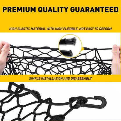Universal Car Interior Accessories: Set of 2 Cargo Envelope Nets