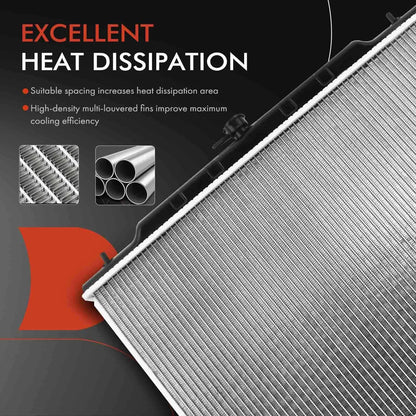 Cooling Radiator for Nissan X-Trail/Rogue 2008–2015 L4 2.5L