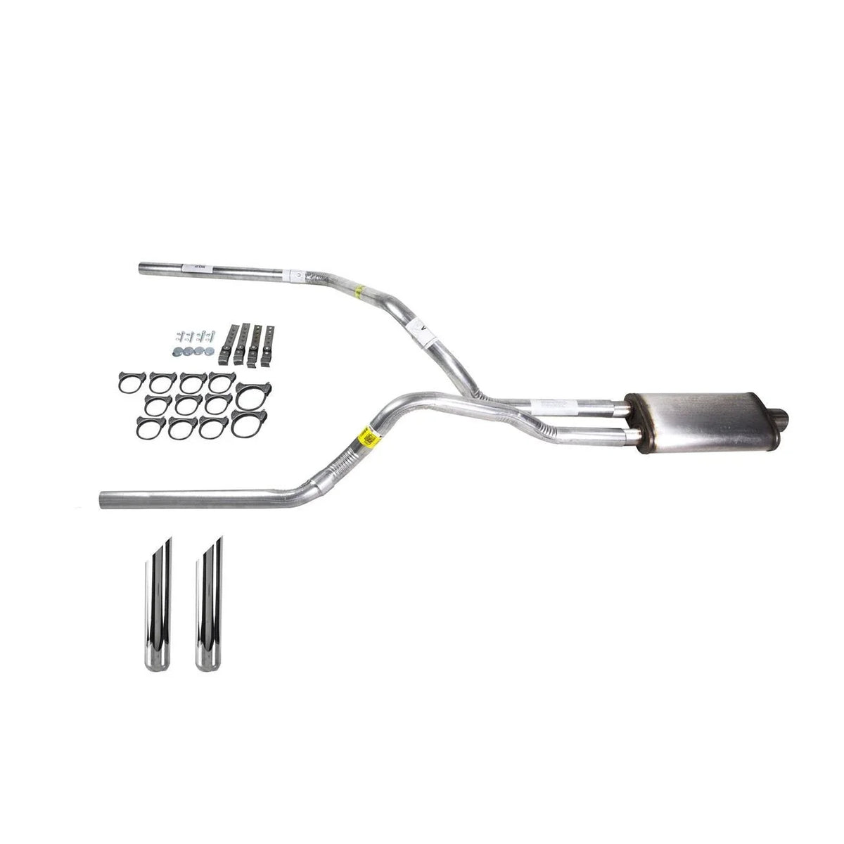 Dual Exhaust Muffler with SW Tip for Silverado (1988–1995)