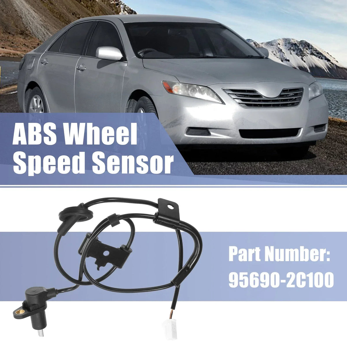 ABS Wheel Speed Sensor Rear Right for Hyundai Tiburon (2003-2005)