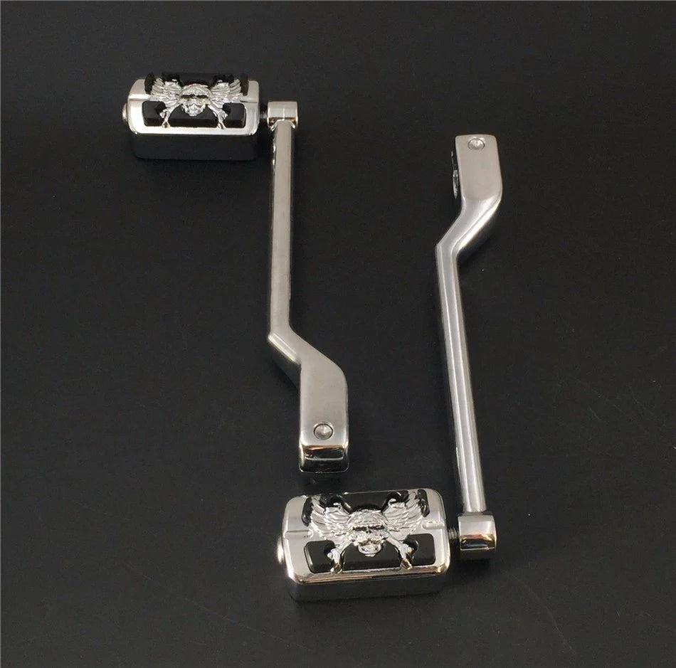 2PC Toe Shift Lever Foot Peg for Harley-Davidson FL Softail Trike