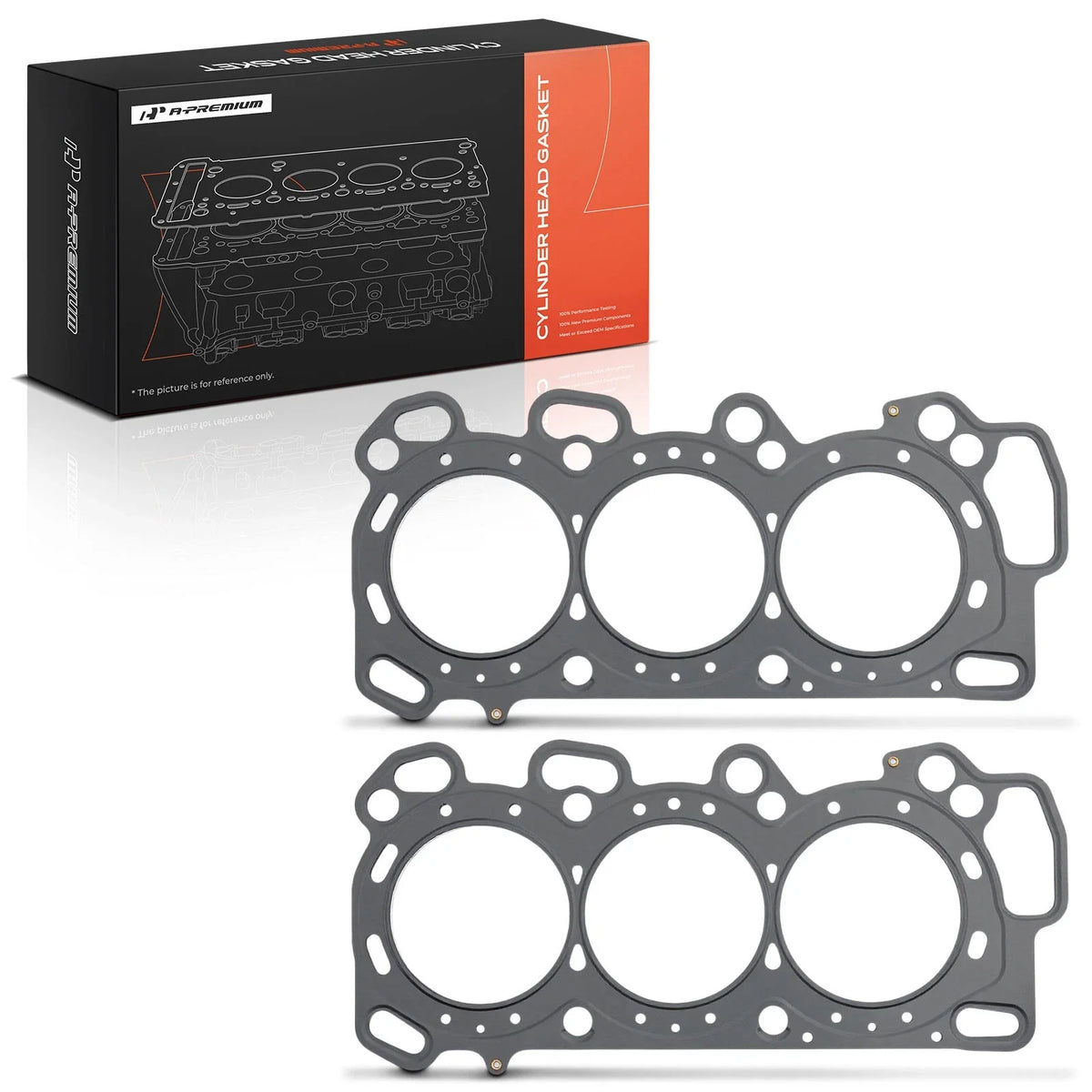 2X Multi Layer Steel Cylinder Head Gasket for Honda Pilot Odyssey (2005–2008)
