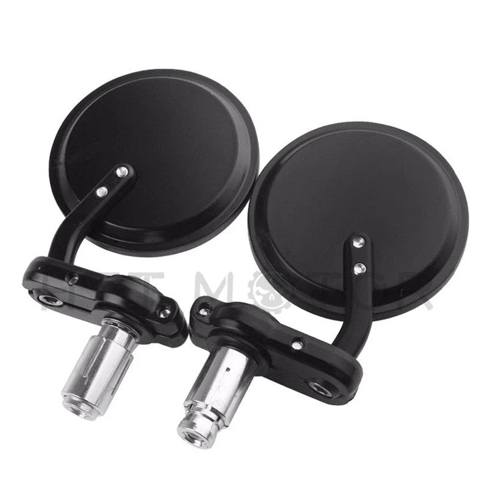 Bar End Rearview Mirrors (7/8") for Cafe Racer and Bobber