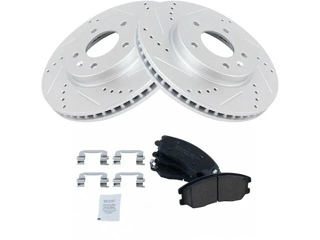 Front Brake Pad and Rotor Kit for Suzuki XL7 (2007–2009) CW266RW