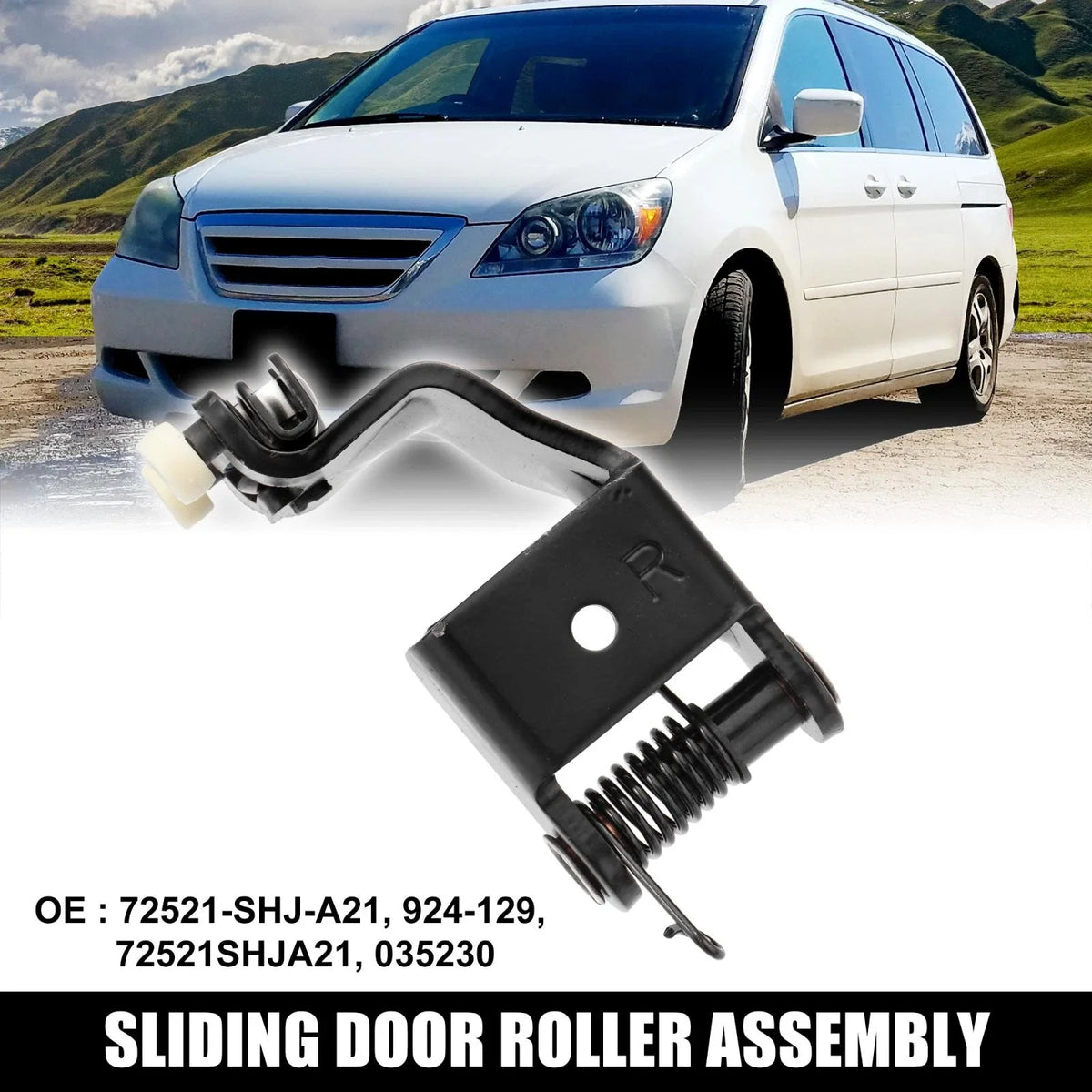 Right Side Slide Door Roller 72521-SHJ-A21 for Honda Odyssey (2018–2023)