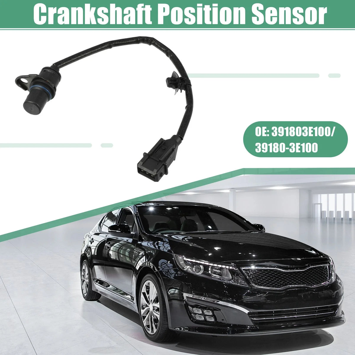 Crankshaft Position Sensor No. 391803E100/39180-3E100 for Kia Optima (2006–2010)