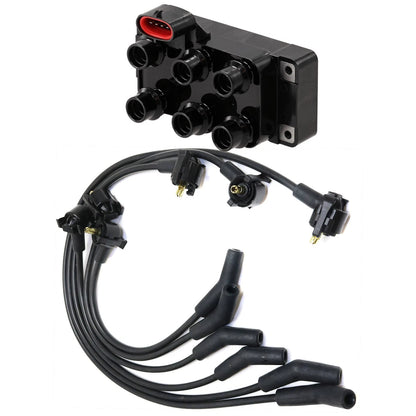 Ignition Coil & Spark Plug Kit for Ford F-150 E150 E250 (1998–2000)